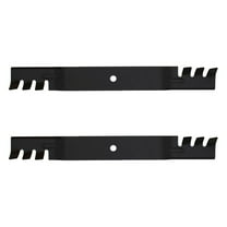 RAParts (2) Toothed Mulching Mower Blades Fits Toro Timecutter 42" Deck Replaces 110-6568-03