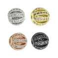 thumbnail image 5 of 8mm Beads for Jewelry Making Multicolor Small Zirconia Cubic Large Hole Necklace Charms Exquisite Rhinestones for Crafts for DIY Type 4, 5 of 5