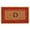 Tan/Red/Black D, variant on Momentum Mats Red Border Monogram Doormat (1'6 x 2'6)