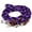 Purple, variant on Showman Braided Nylon Barrel Reins w/ Scissor Snap Ends