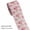 Pink, variant on COM1950s Wired Ribbon With Floral Print, Flexible Wired Edge Ribbon for Bow Making, Decorative Ribbon for Gift Wrapping, Wreath Making, and DIY Crafts