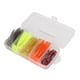 thumbnail image 3 of Kit De Señuelos De Pesca Blandos, Cebo Suave Con Cola En T, Flexible, 60 Unidades/caja, PVC Artificial Estirable Para Pesca De Lubina, 3 of 7