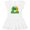 AA-White, variant on Inktastic St Patricks Day Cute Irish Gift Girls Baby Dress