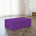 thumbnail image 3 of Geometrical Foldable Mattress, Purple Striped Rounds, 78.7" x 47.2", Quartz Violet Fuchsia, by Ambesonne, 3 of 6