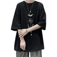 thumbnail image 2 of Camisa de manga corta estampada para hombre,Camisa de media manga para hombre Camisa de manga corta holgada para hombre Camisa de media manga para hombre hecha a medida para la perfección, 2 of 8