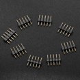 thumbnail image 1 of Encendiendo 10 pines de conector macho para tira de LED (5 pines RGBW5050) (negro). Wdftyju Para estrenar, 1 of 7