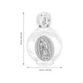 thumbnail image 5 of 2pcs Holy Water Bottle Glass Baptism Water Container with Random Pattern, 5 of 6