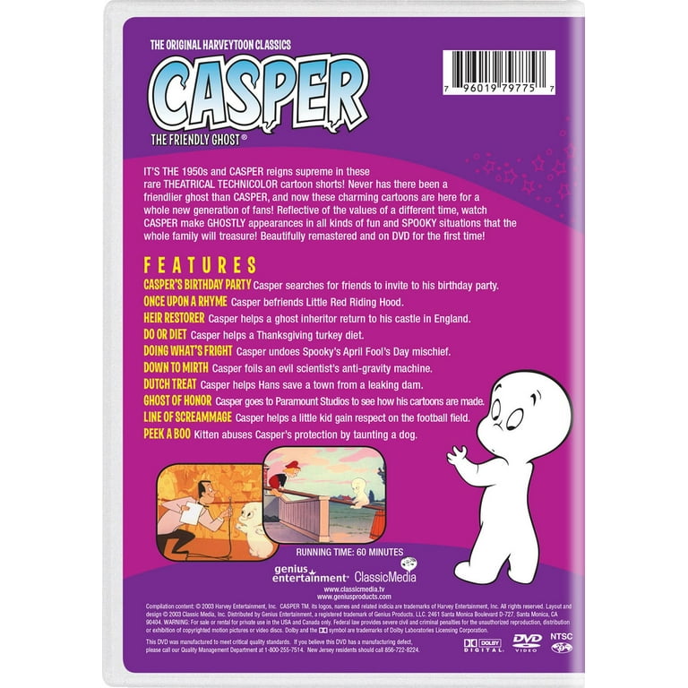 その他 Casper the Friendly Ghost [DVD] Casper the Friendly Ghost [DVD] 【公式通販】