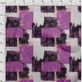 thumbnail image 4 of oneOone Cotton Silk Purple Fabric Brush Stroke Sewing Fabric By The Yard Printed Diy Clothing Sewing Supplies 42 Inch Wide, 4 of 6