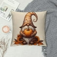 thumbnail image 2 of QZHH Fall Gnome Pumpkin Decorative Throw Pillow Covers, Autumn Truck Buffalo Plaid Check Porch Patio Outdoor Pillowcase, Maple Leaves Thanksgiving Farmhouse Cushion Case Home Decor, 2 of 5