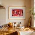 thumbnail image 4 of Feminine Wiles Series Two #5 - Mixed Media Abstract Modern Art Geometric Minimalist Pop Art Psychedelic Surrealism Unframed Wall Art Print 5 x 7 inches, 4 of 7
