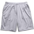 thumbnail image 2 of Hanes Mens Sport Mesh Pocket Shorts, S, Athletic Gray, 2 of 4