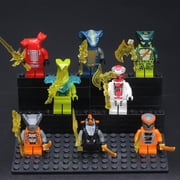 24Pcs MOC Blizzard Ninja Samurai Building Blocks Set, Zane Kai Jay Ghost Warrior Action Figures, Ideal Gift for Kids & Enthusiasts