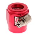 thumbnail image 1 of Conector de abrazadera AN8 Extremo de manguera Clip de de agua Auto rojo kusrkot Abrazadera de la pipa de agua de aceite combustible, 1 of 7