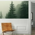 thumbnail image 3 of Idea4wall 5pcs Green Pine Trees Nursery Decor Stick Wallpaper Removable Wall Murals Large Wall Stickers for Home Decoration, 48"x120", 3 of 5