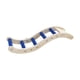 thumbnail image 1 of Escalera para pájaros, garras para patas, soporte para recortar picos, loros y hámsteres. azul, 1 of 9