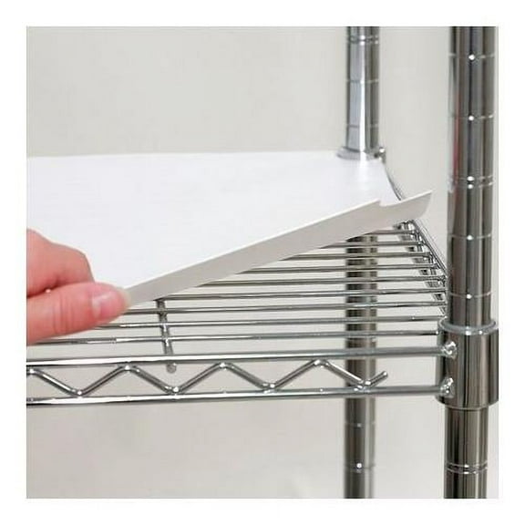 Shelf Liner, 60 X 24 In, White, Set Of 3