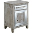 thumbnail image 3 of Convenience Concepts Gold Coast Vineyard Mirrored Cabinet End Table, 3 of 3