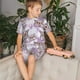 thumbnail image 4 of Balery Owl And Floral Conjunto de Pijama Infantil de Manga Corta con Estampado – Ropa de Dormir de Algodón Suave-X-Large, 4 of 6