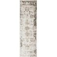 thumbnail image 2 of Unique Loom 3151817 5 x 5 ft. Casino Sofia Square Rug, Gray, 2 of 2
