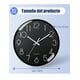 thumbnail image 4 of Reloj Xtellar De Pared Cuarzo Moderno Silencioso Sala 30cm Color Negro, 4 of 5