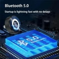 thumbnail image 6 of Wireless CarPlay Adapter, 2025 Wireless CarPlay Adapter for iPhone Android, Relativelk Carplay, Plug & Play 2-in-1 Adapters with 2.4/5GHz WiFi and Bluetooth 5.0 (Black and Blue), 6 of 9