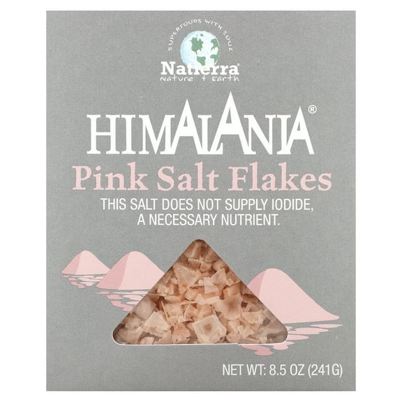 Natierra - Himalayan Pink Salt Flakes, 8.5oz