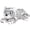 white-Tiger, variant on MorisMos 25.6In Giant Turtle Stuffed Animal , Large Soft Plush Turtle Stuffed Pillow