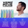 thumbnail image 2 of Xero Picks Freshen - Variety - Infused Flavored Toothpicks for Long Lasting Fresh Breath & Dry Mouth Prevention - 100 Picks - 5 Pack, 2 of 7