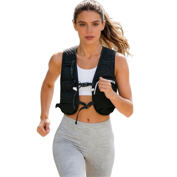 Reflective Running Hydration Vest Quick Dry for Hiking Camping Travel Commute