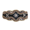 thumbnail image 1 of Fajas moldeadoras de cintura para mujer, estilo étnico, con cuentas, estilo caracola, elásticas, con lazo, de poliéster, anchas., 1 of 2