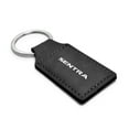 thumbnail image 2 of for Sentra Rectangular Black Leather Key Chain, 2 of 4