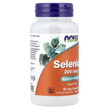 NOW Foods（ナウフーズ）セレニウム 200mcg 90粒 セレン ミネラル エイジングケア