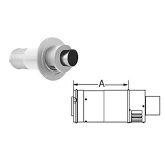 DuraVent 35CVS-HCR 3 x 5 in. CVS Horizontal Termination - Gas