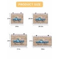 thumbnail image 7 of Large Induction Cooktop Protector Mat Happy Easter Stove Top Covers for Electric Stove, Vintage Blue Truck Bunny Duck Wooden Grain Decorative Stove Burner Cover Mats, Glass Top Stove Cover, 7 of 7