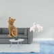 thumbnail image 2 of Figura Decorativa De Resina De Gato Y Elefante. Escultura única De Animales Para Mesa, Ideal Para La Entrada, Estantería, Sala De Estar, Dormitorio U Oficina., 2 of 8