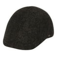 thumbnail image 3 of EPOCH Men's Herringbone Tweed Newsboy, Duckbill Driving Cabbie Golf Ivy Cap, 3 of 9