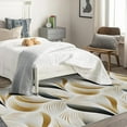 thumbnail image 4 of 3 x 5 Area Rug Abstract Rugs, Modern Carpet for Living Room Bedroom Geometric Patterned Indoor Home Decor, Non Slip Soft & Low Pile Small Washable Rug ZH&219, 4 of 7