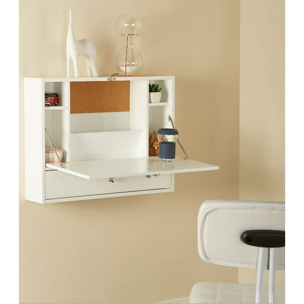 Hanging Wall Desk - Amazon Com Prepac Wall Mounted Floating Desk With Storage In Black Furniture Decor / There's nothing like a good rug to pull a room mount the wood to the wall using a drill and screws, and attach the velcro together to hang the rug.