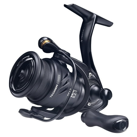Kingdom Tegmen Spinning Reels Light to 142g Carbon Frame and Rotor 9kg Max Drag 10+1 Shielded BB 5.2:1/6.2:1 High Speed Gear Ratio Smooth Powerful Saltwater Freshwater Spinning Reel