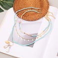 thumbnail image 2 of Collar de cadena de concha de Playa jinwen mujer, 2 of 5