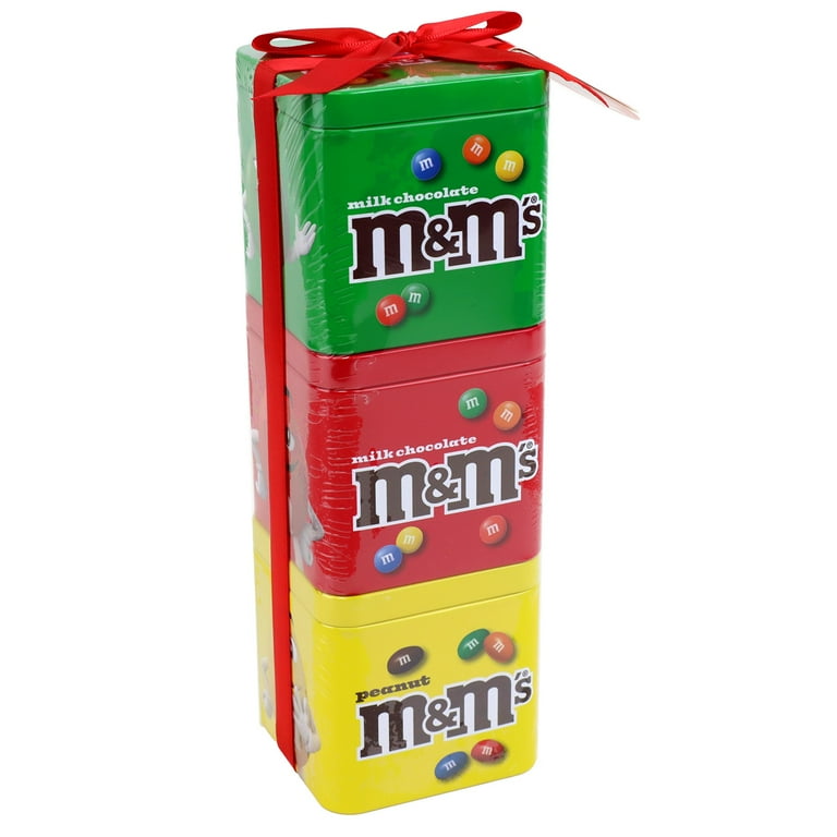 M&M's Stacked Gift Tin Set, 3 Pack - Walmart.com