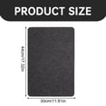thumbnail image 3 of Silicone Mat for Kitchen Counter, Heat Resistant Non-Slip Table Mat for Air Fryer to Site on, 17.3×11.8 in Countertop Protector for Coffee Maker, Toaster, Oven, Hot Pad Air Fryer Mat,Grey, 3 of 9