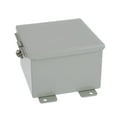 thumbnail image 1 of Pack of 1, Hammond Manufacturing 1414Phelp, Enclosure, Flanged, Panel, Steel, 6X6X4 In, Nema 13, Hinged, 1414 Ph Series, 1 of 1