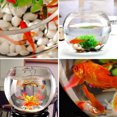 thumbnail image 4 of CUITING Bol à Poisson Rond en Verre pour Vase à Fleurs Betta Goldfish, 4 of 10