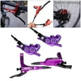 thumbnail image 4 of Bike Front and Rear Disk Brake - Aluminum Alloy Calipers, Rotors Disc & Cable & Brake Lever, Front 800mm Rear 1450mm -, 4 of 8