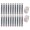 B, variant on 20Pcs Stainless Steel Water Erasable Home Hem Marker Ruler Safe Quilting Clothes Measurement Wear-resistant Sewing Clip