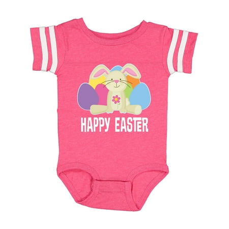

Inktastic Happy Easter Bunny Holiday Eggs Gift Baby Girl Bodysuit