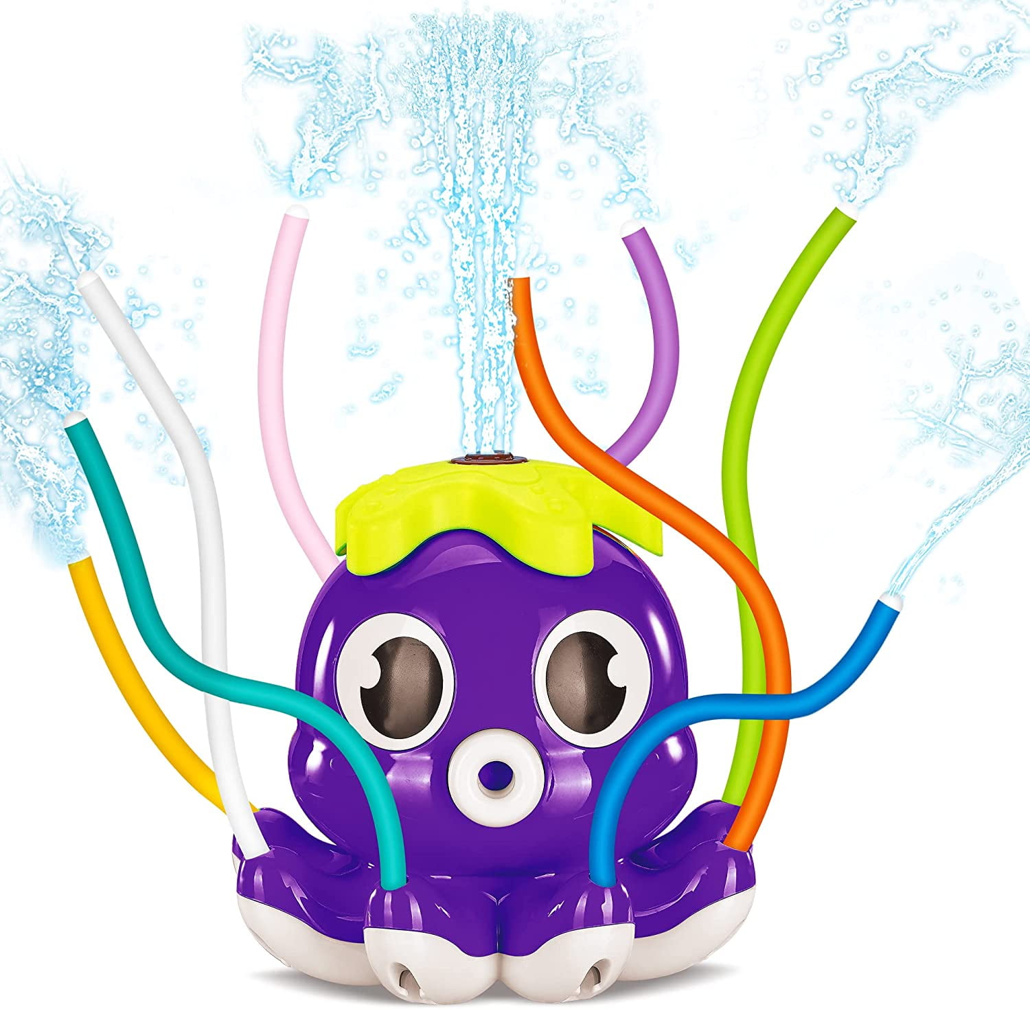 Water Toys Sprinklers for Kids and Toddlers Backyard Spinning Octopus