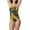 Saphire/Gold, variant on Speedo Women's Reflected One Back One-Piece Swimsuit (Speedo Orange, 28)